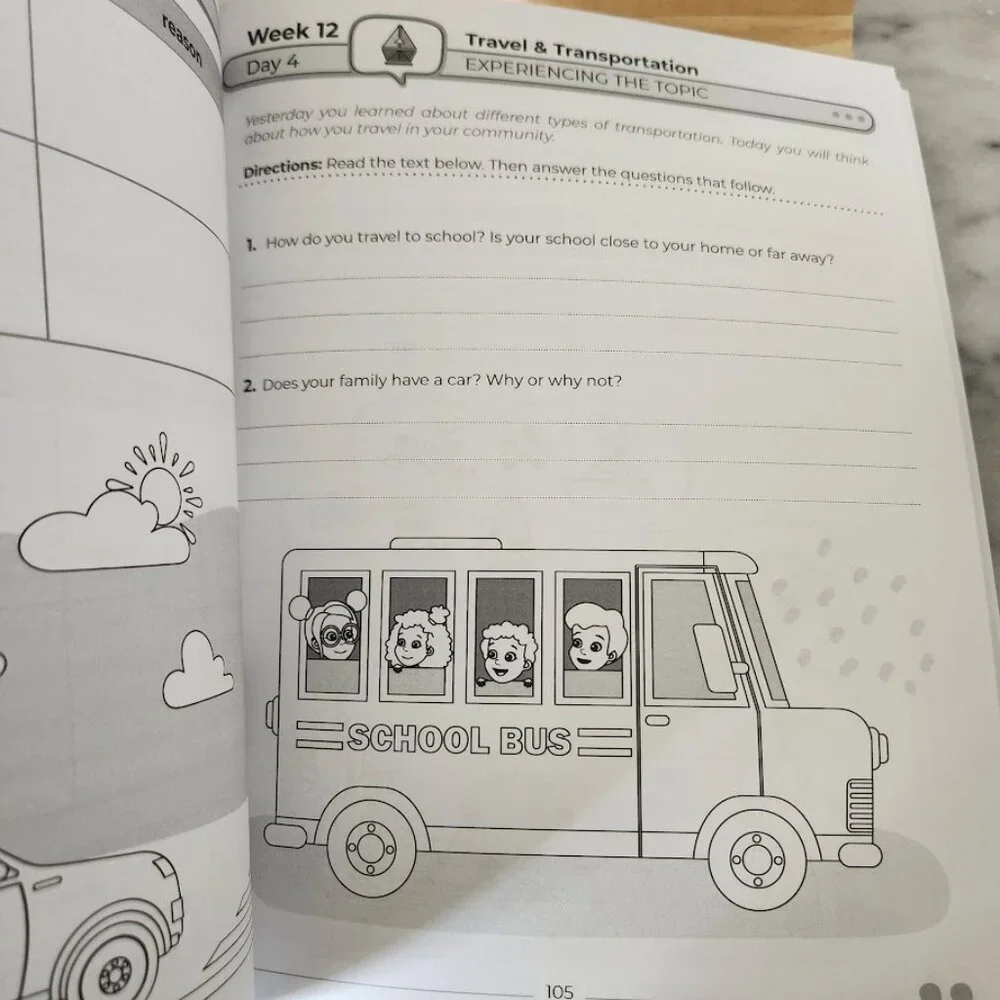 NEW 2nd Grade Social Studies: Daily Practice Workbook 20 Weeks of Fun Activities